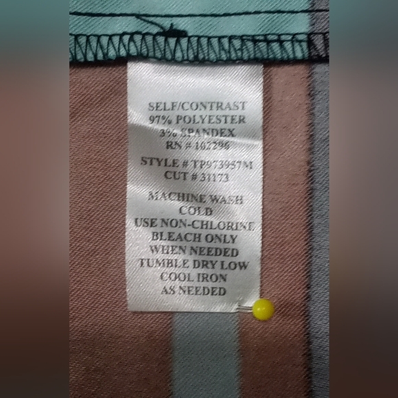 Connected Apparel Geometric Print Sleeveless Dress - Picture 6 of 6